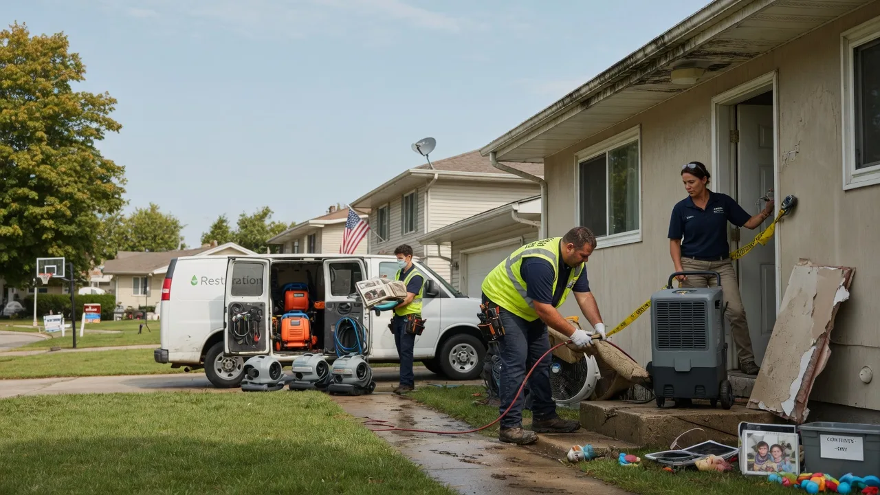 Water Damage Restoration in Saluda, VA near me